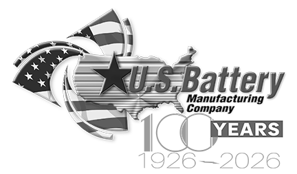 U.S. Battery 100th Anniversary logo